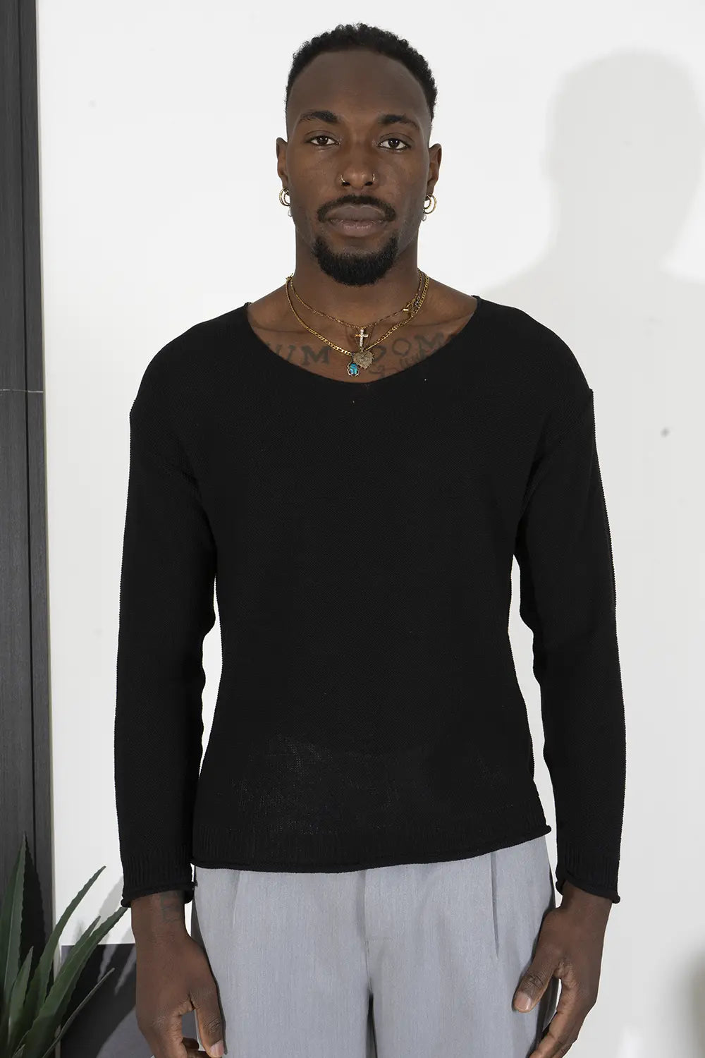 Maglia Leggera in Maglia Traforata Effetto Rete Art. Mg171