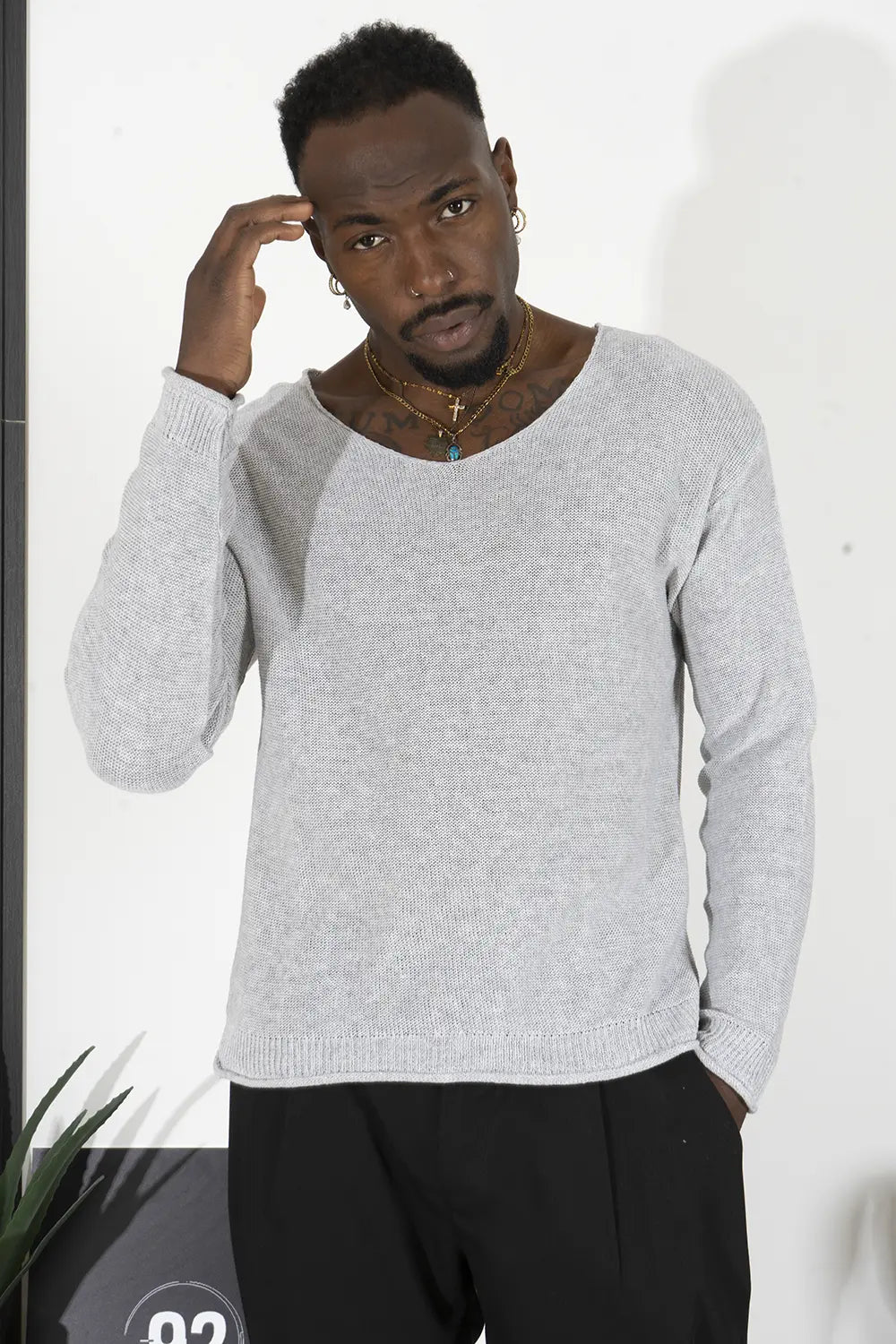 Maglia Leggera in Maglia Traforata Effetto Rete Art. Mg171