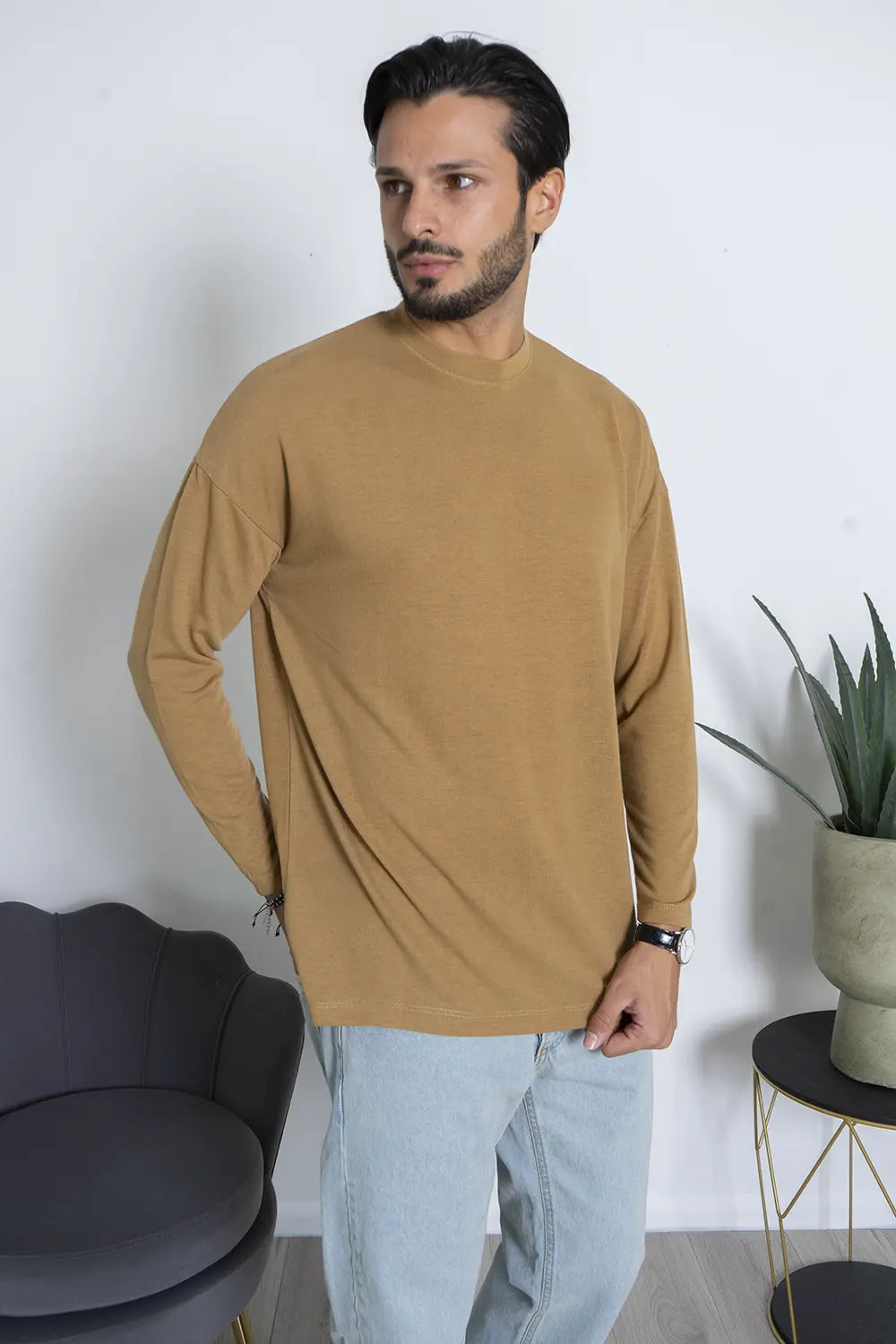 Maglione Uomo Leggero Over Size Art. Mg60