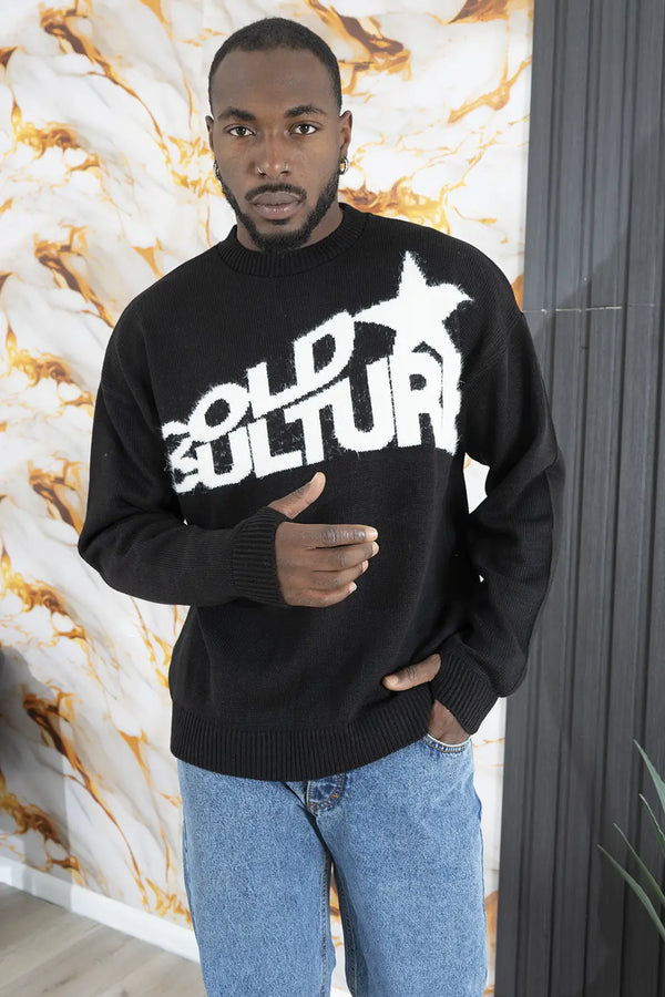 ''Culture'' Glove Sleeve Sweater Art. Mg161
