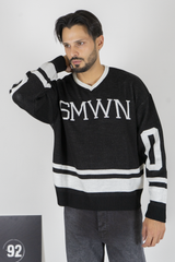 Maglione Uomo Crop Con Logo SMWN Art. Mg173