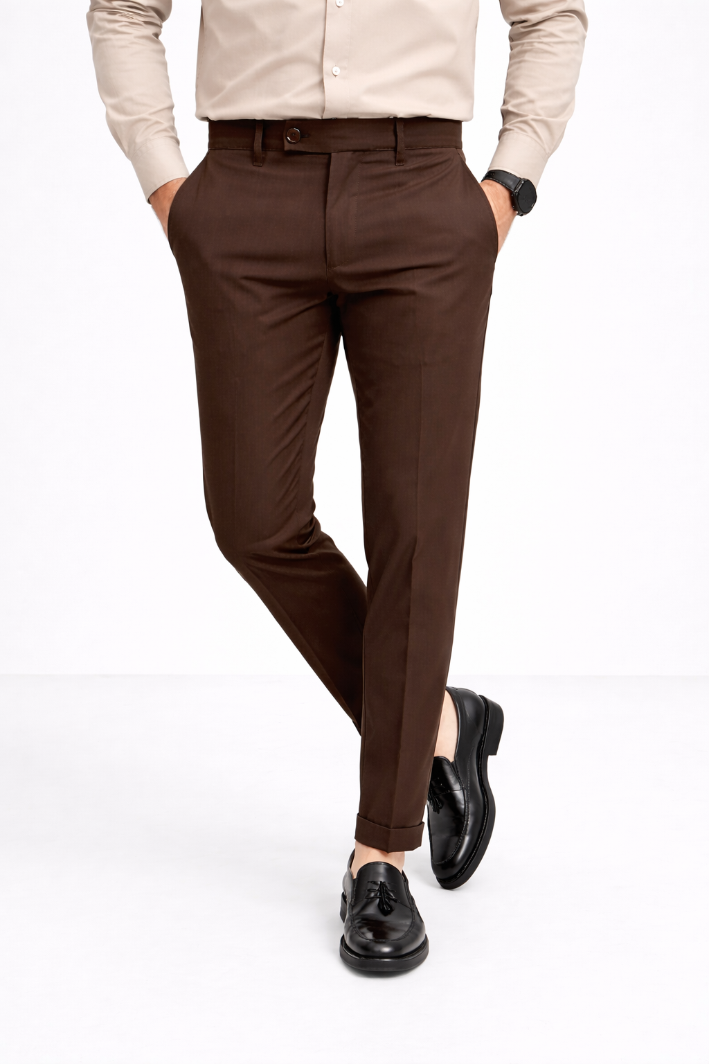 Pantalone Uomo Slim Fit Con Elastico in vita Art. Pt216