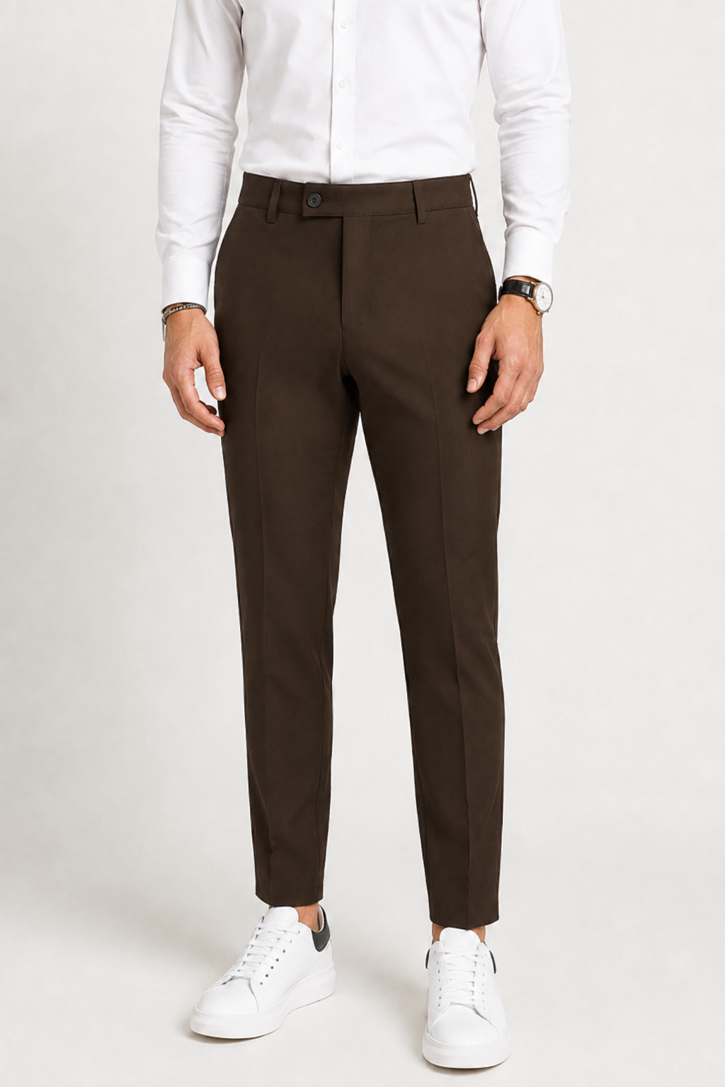 Pantalone Uomo Capri Con Bottone Decentrato Art. PT165