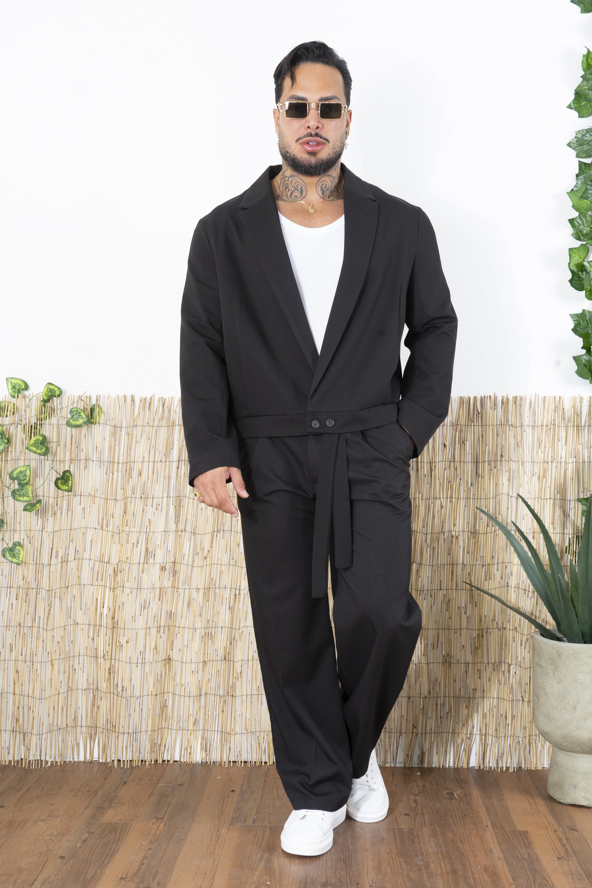 Abito Con Giacca Crop Collo Reverse Art. Ab20