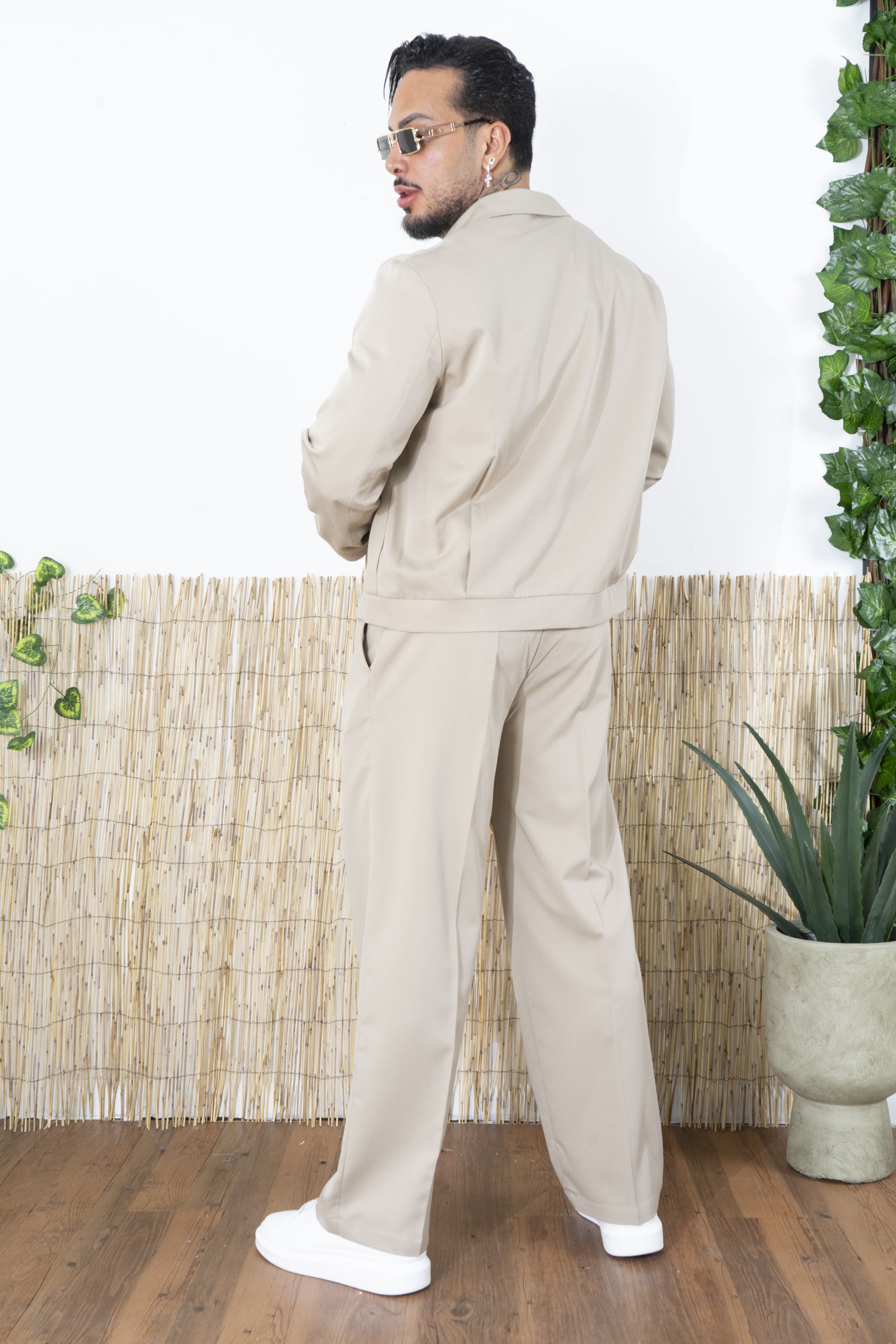 Abito Con Giacca Crop Collo Reverse Art. Ab20