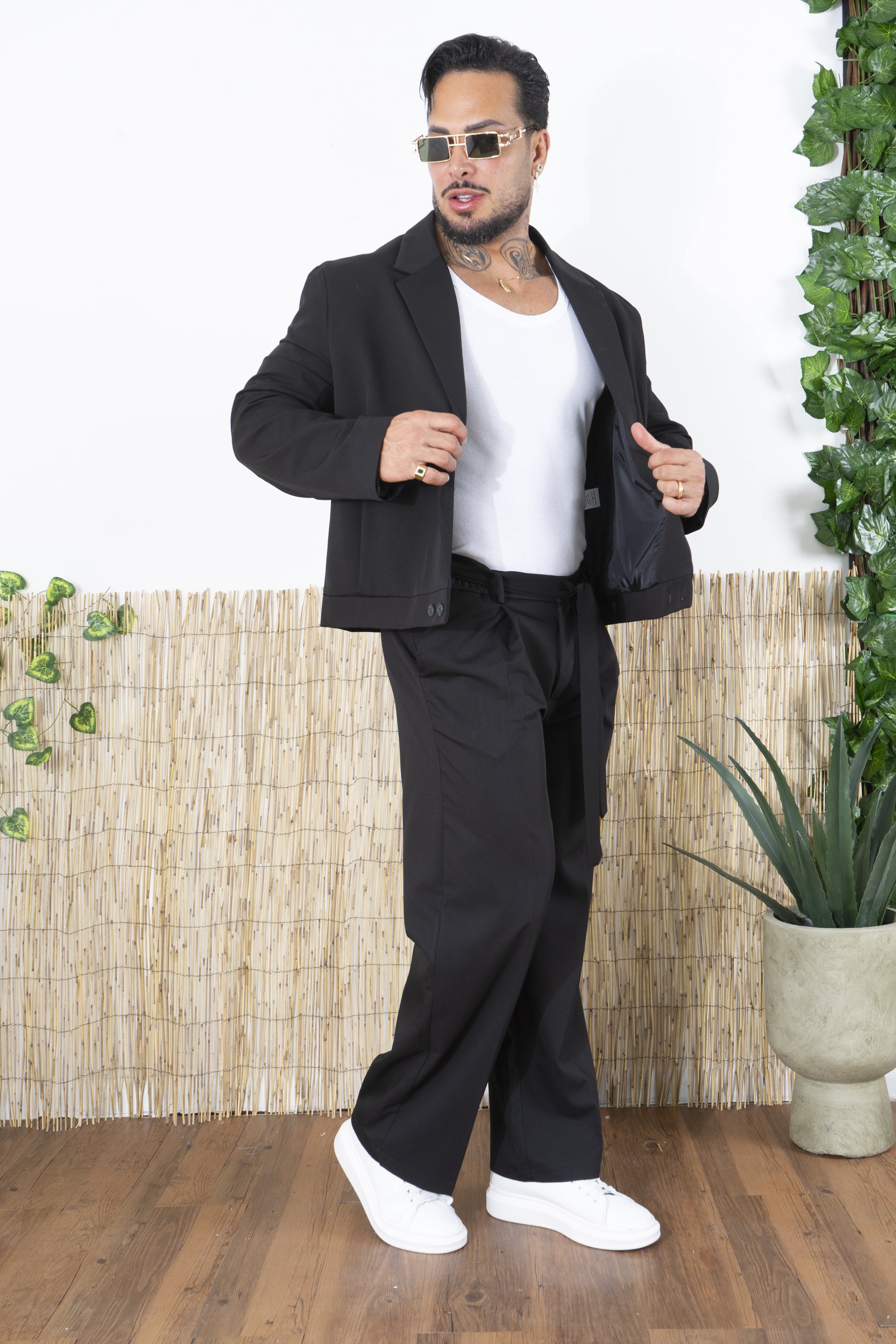 Abito Con Giacca Crop Collo Reverse Art. Ab20