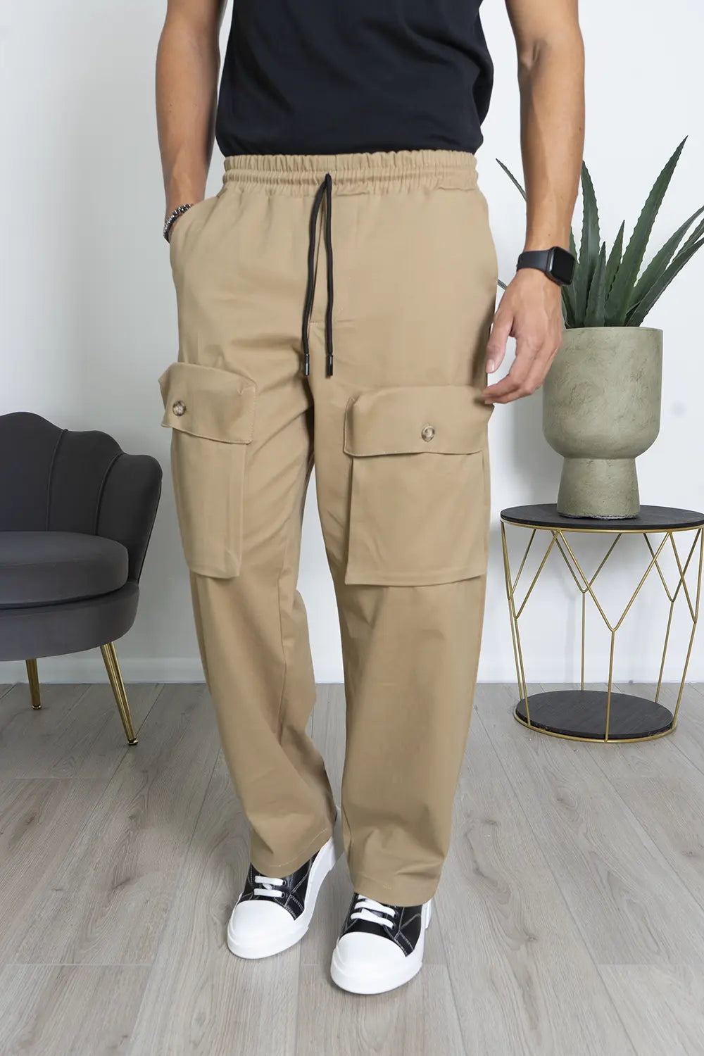 Pantalone Cargo Con Tasconi Art. PT201