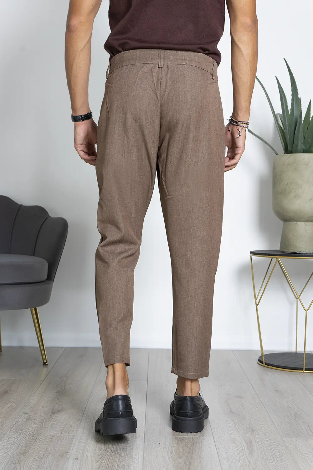 Pantalone Casual Bottone centrale Art. PT198