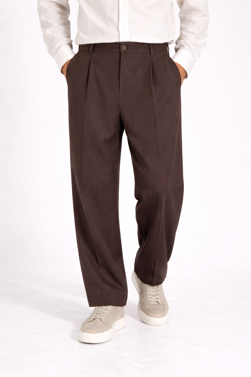 Pantalone Uomo Con bottone elastico Loose Fit Art. Pt173