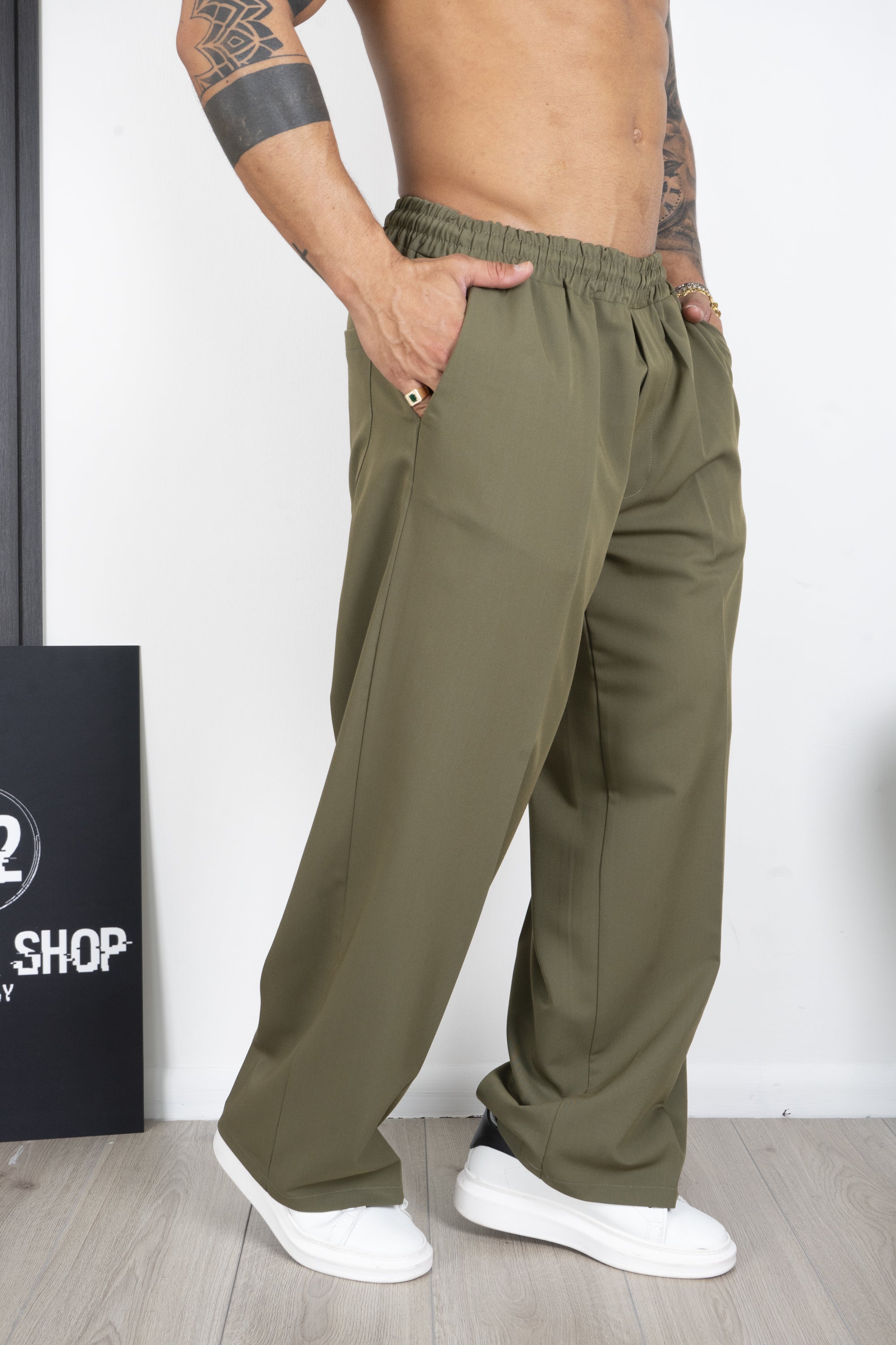 Pantalone Vita Jogger Oversize Art. PT203