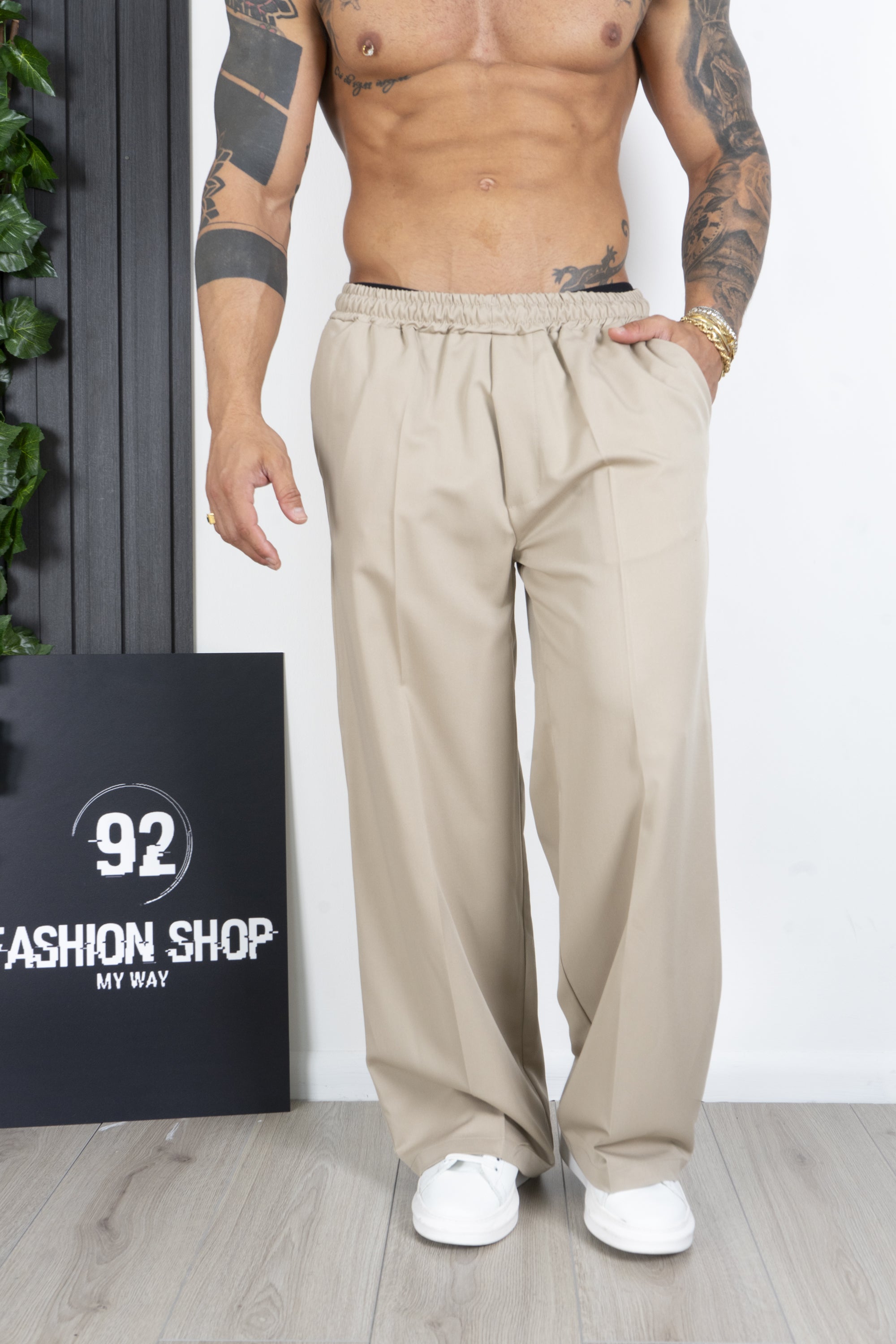 Pantalone Vita Jogger Oversize Art. PT203