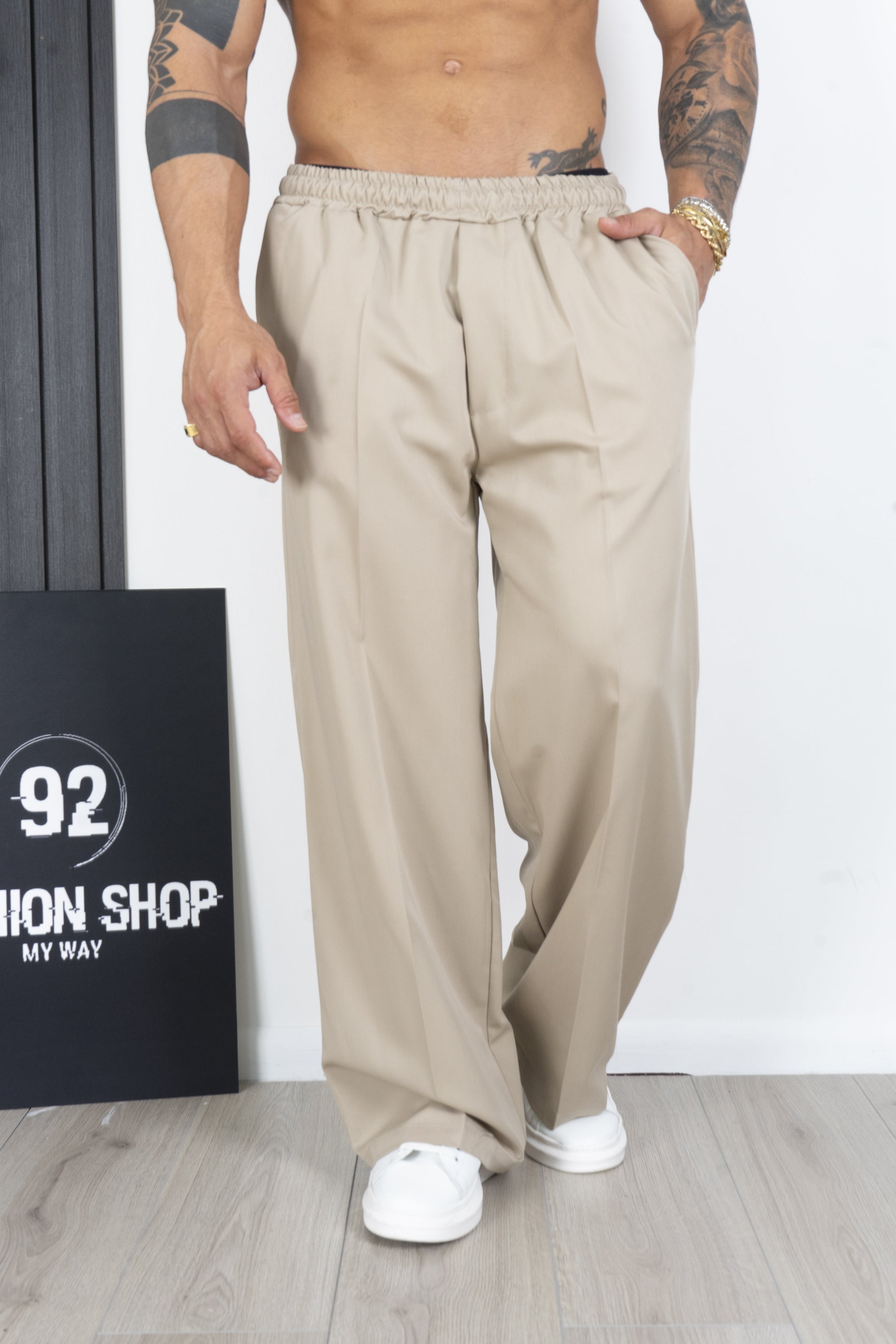 Pantalone Vita Jogger Oversize Art. PT203