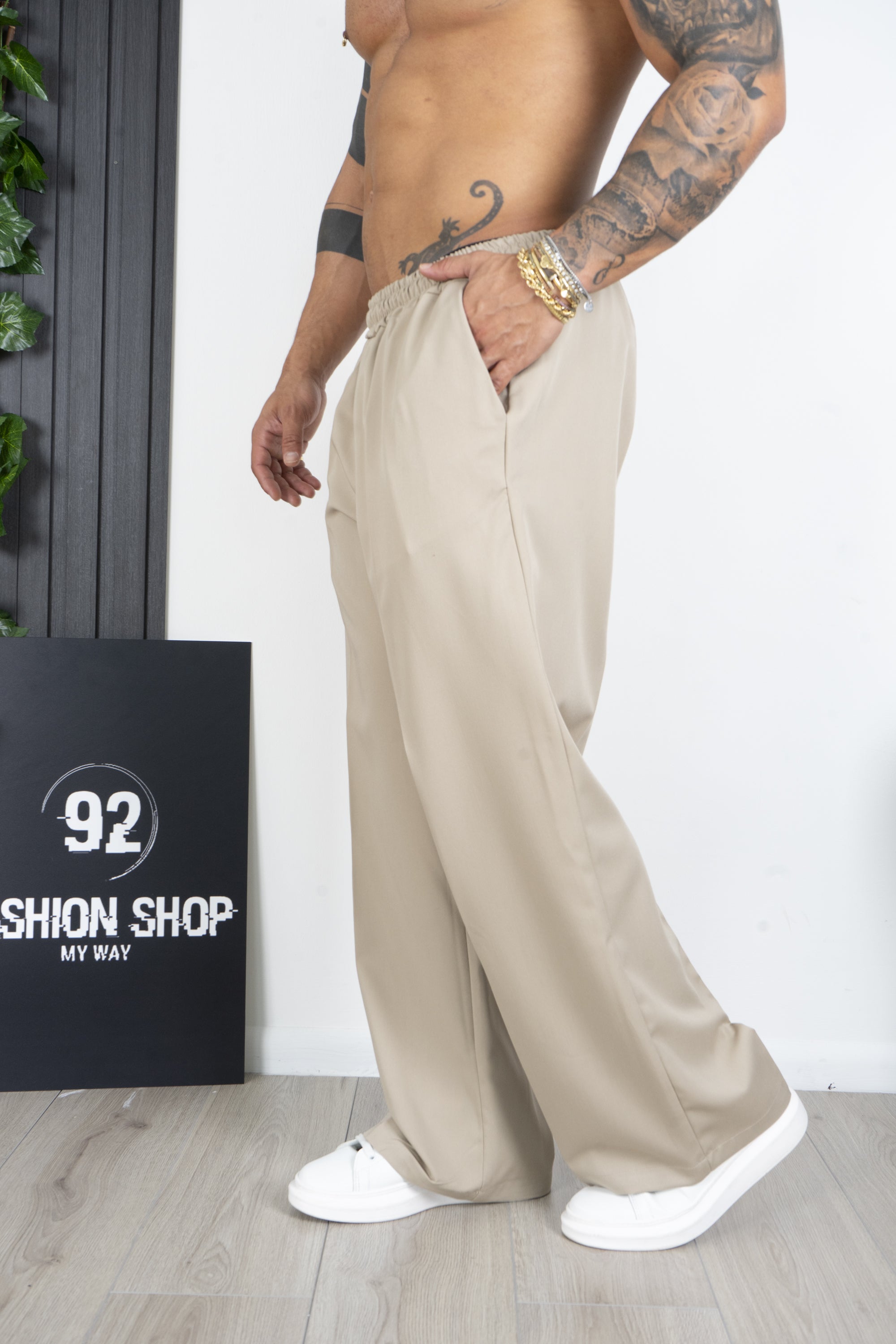 Pantalone Vita Jogger Oversize Art. PT203