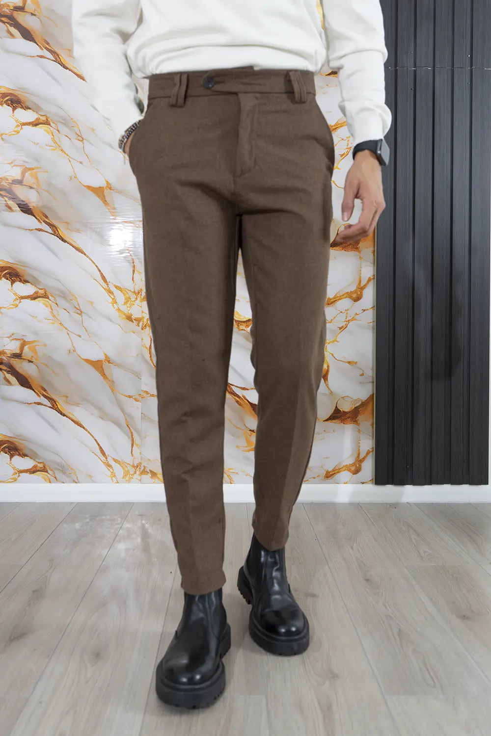 Pantalone in Misto Lana Art. Pt206