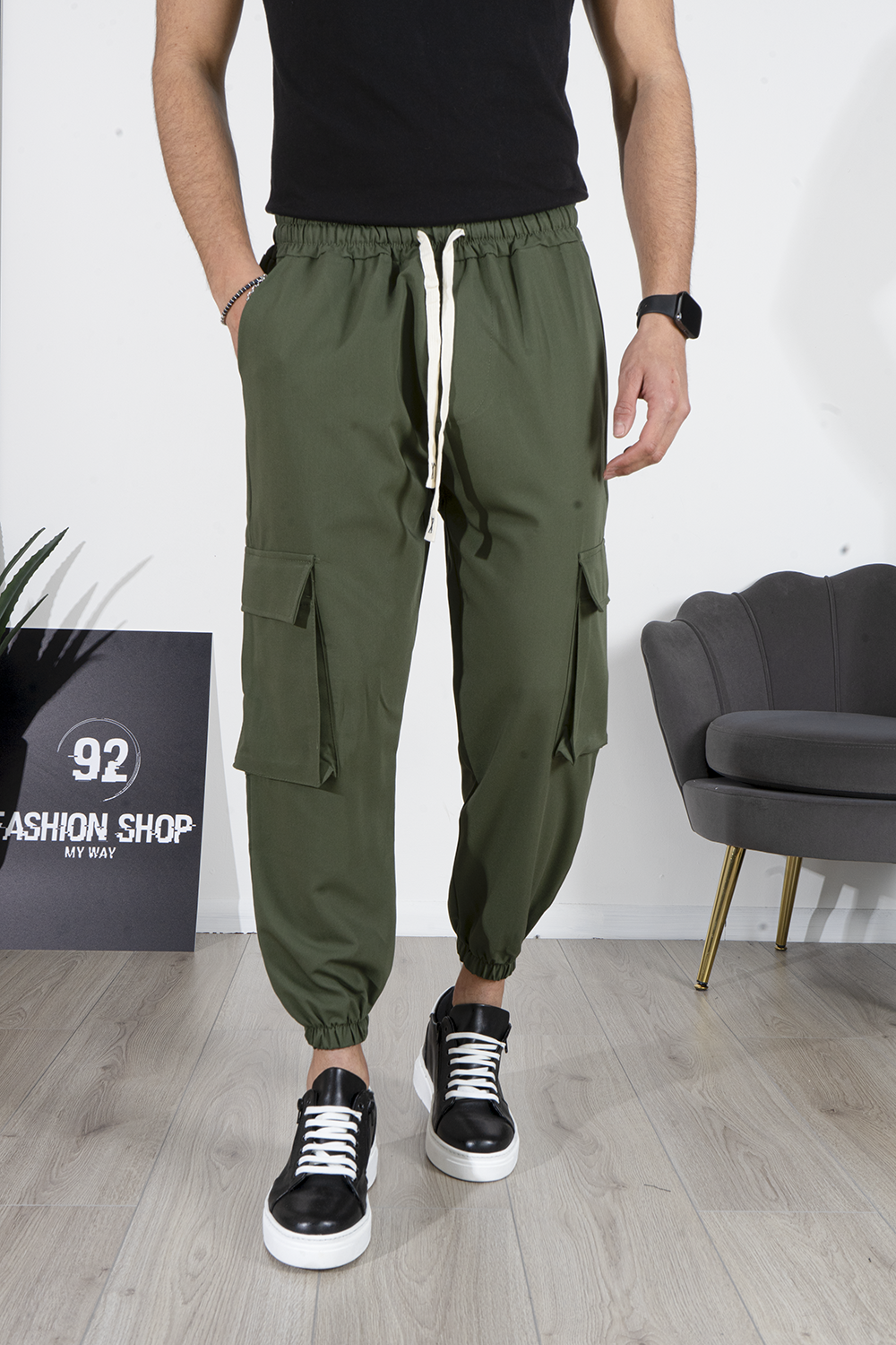 Pantalone Uomo Cargo Tasconi Art. Pt108