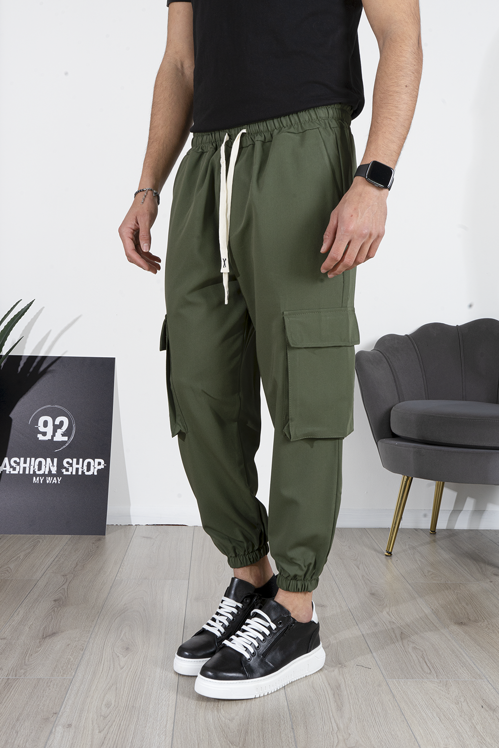 Pantalone Uomo Cargo Tasconi Art. Pt108