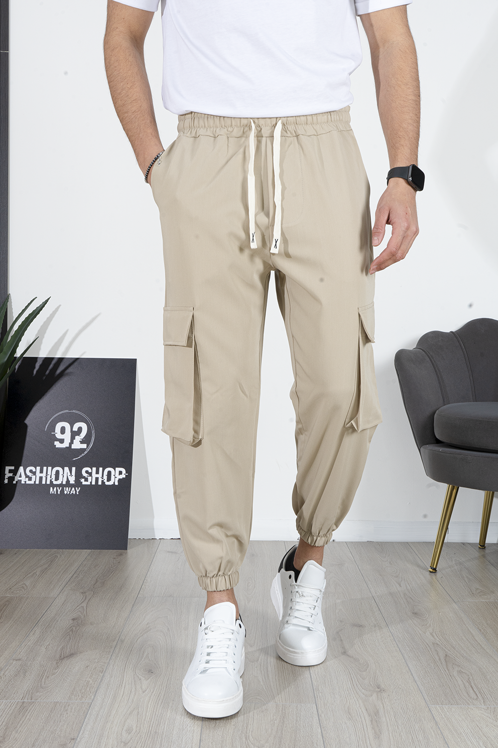 Pantalone Uomo Cargo Tasconi Art. Pt108