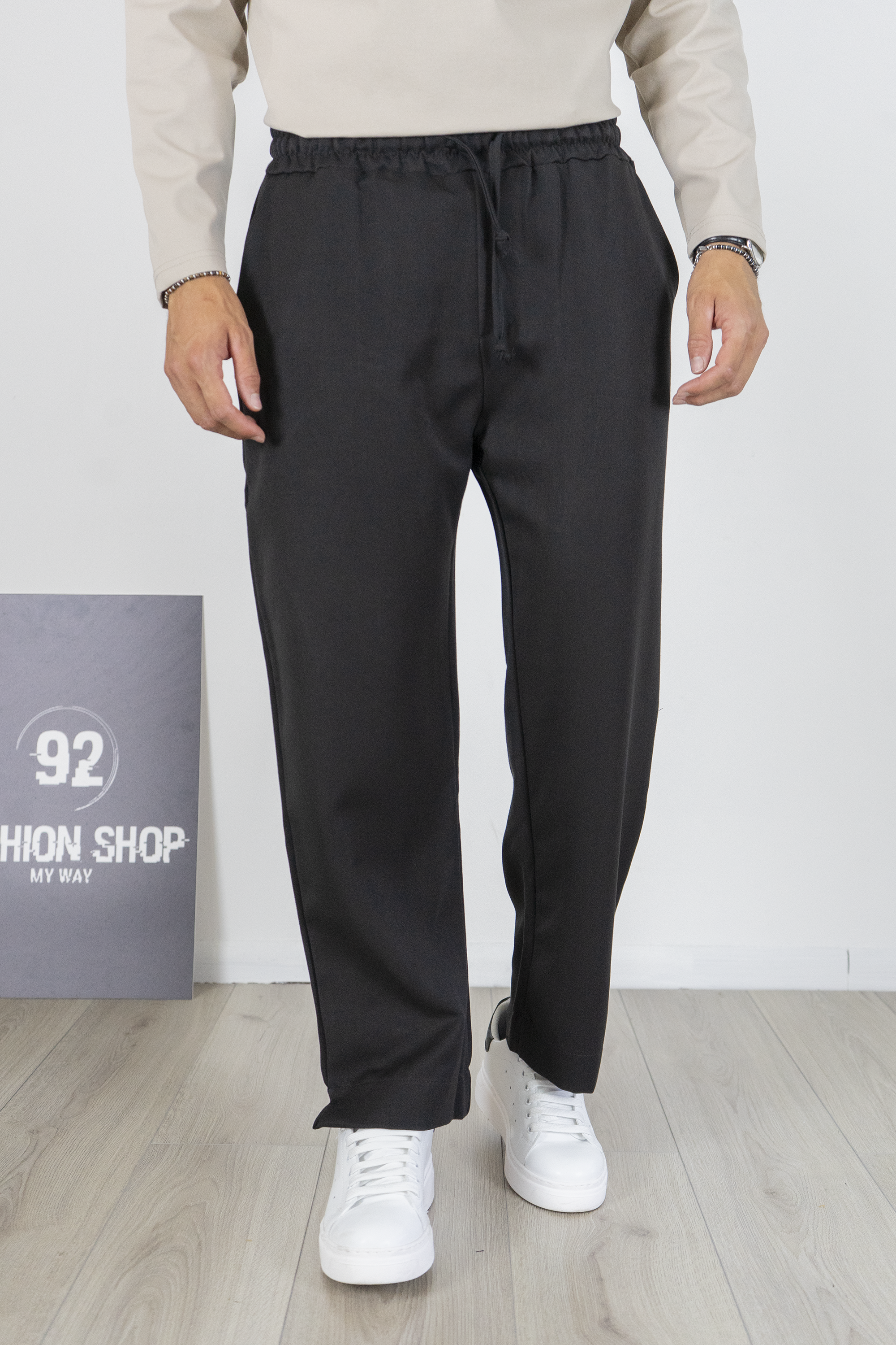 Pantalone Palazzo Vita Jogger e Coulisse Art. Pt210