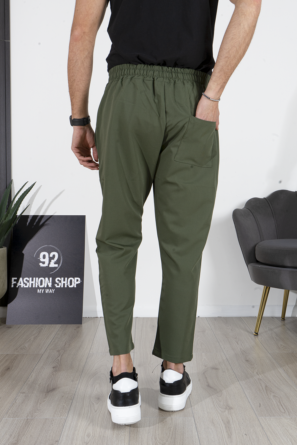 Pantalon de jogging Vita pour homme avec cordon de serrage art. Pt183