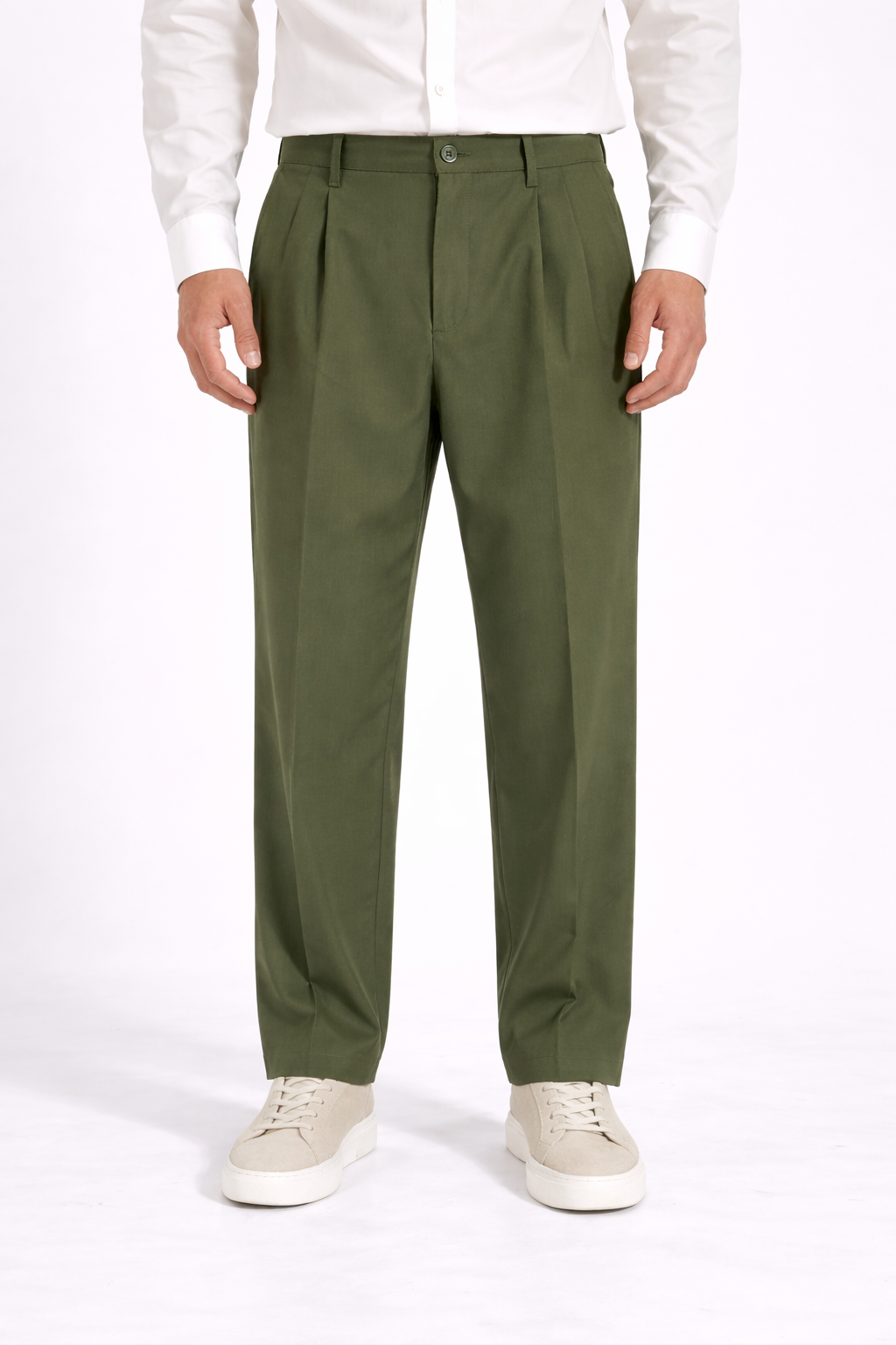 Pantalone Uomo Con bottone elastico Loose Fit Art. Pt173