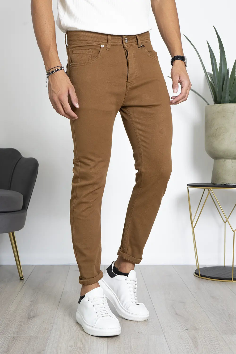 Pantaloni Jeans Slim Fit Casual Elasticizzato Art. Js470