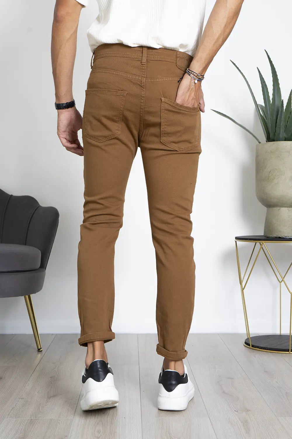 Pantaloni Jeans Slim Fit Casual Elasticizzato Art. Js470