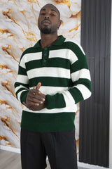Polo Maglione Fantasia fasce Bicolore Art. MG158