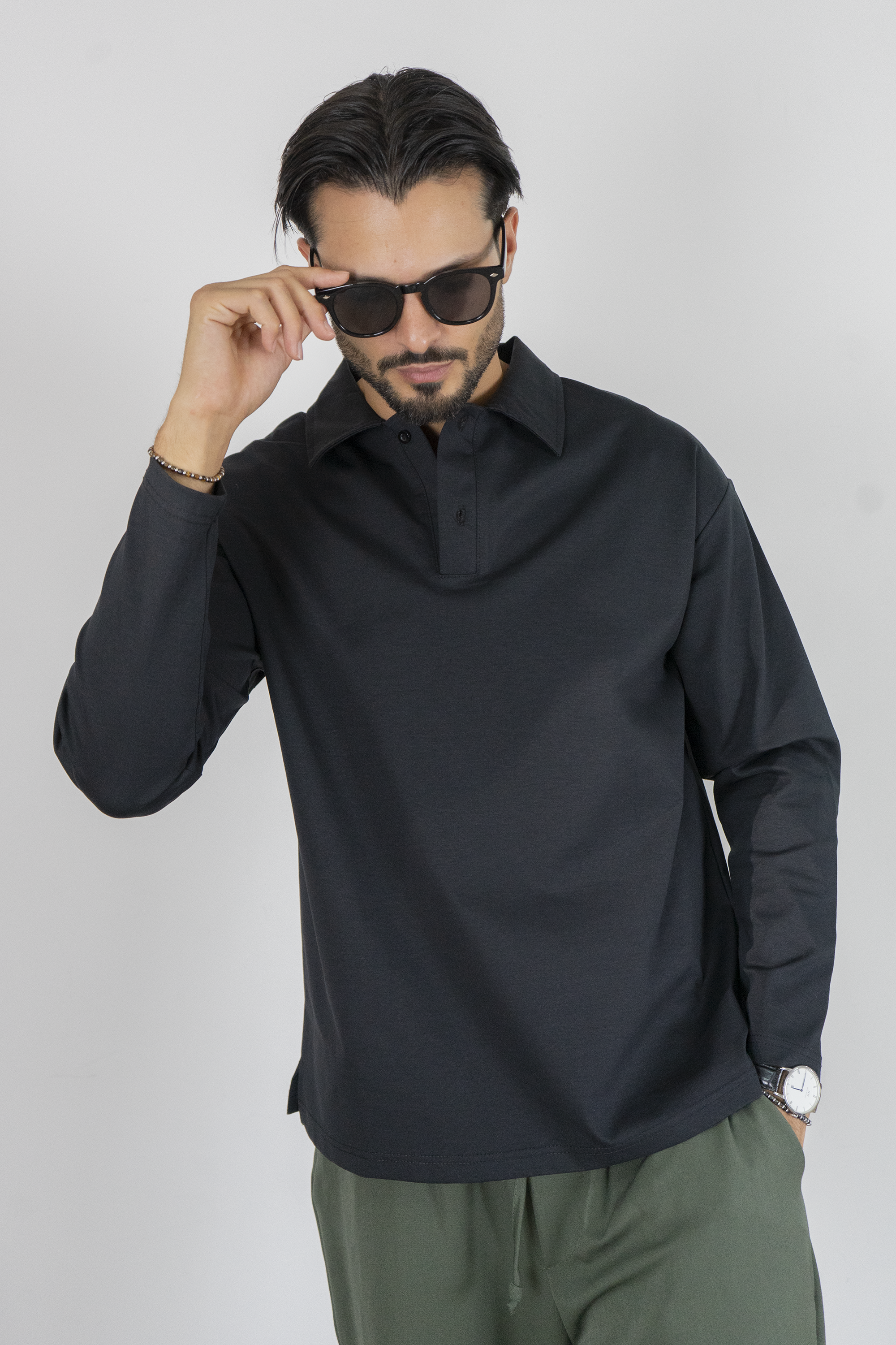 Polo Punto Milano Manica Lunga Art. Mg172