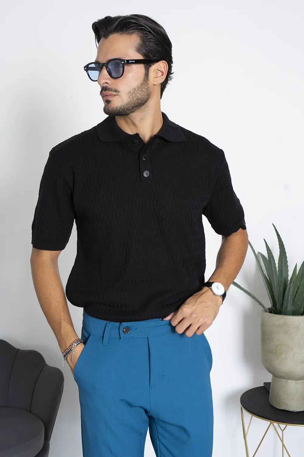 Polo Uomo In Maglia Casual Maniche Corte Art. Ts245