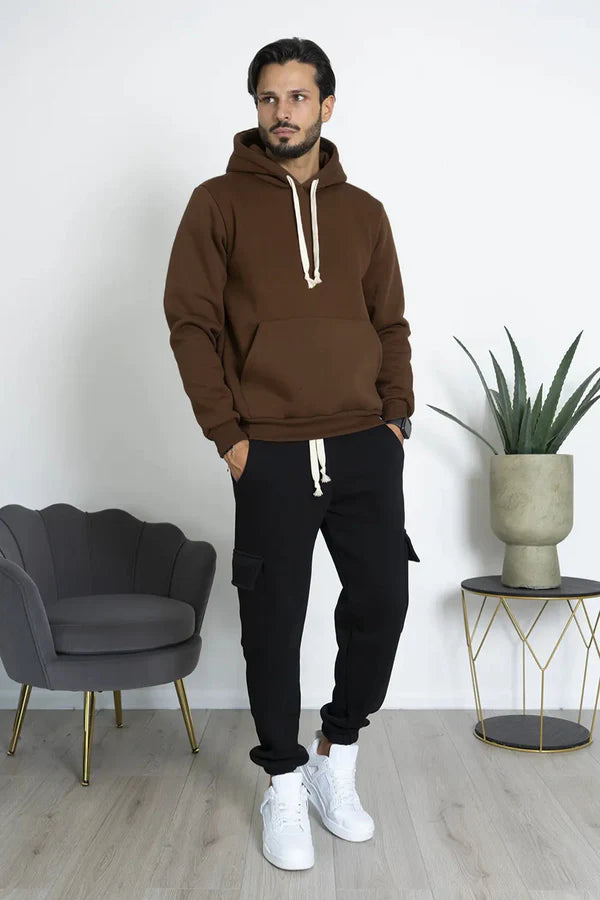 Felpa Hoodie Felpata Con Cappuccio Art. Fe185