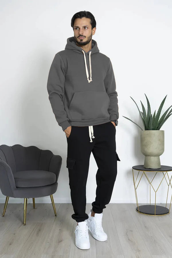 Felpa Hoodie Felpata Con Cappuccio Art. Fe185