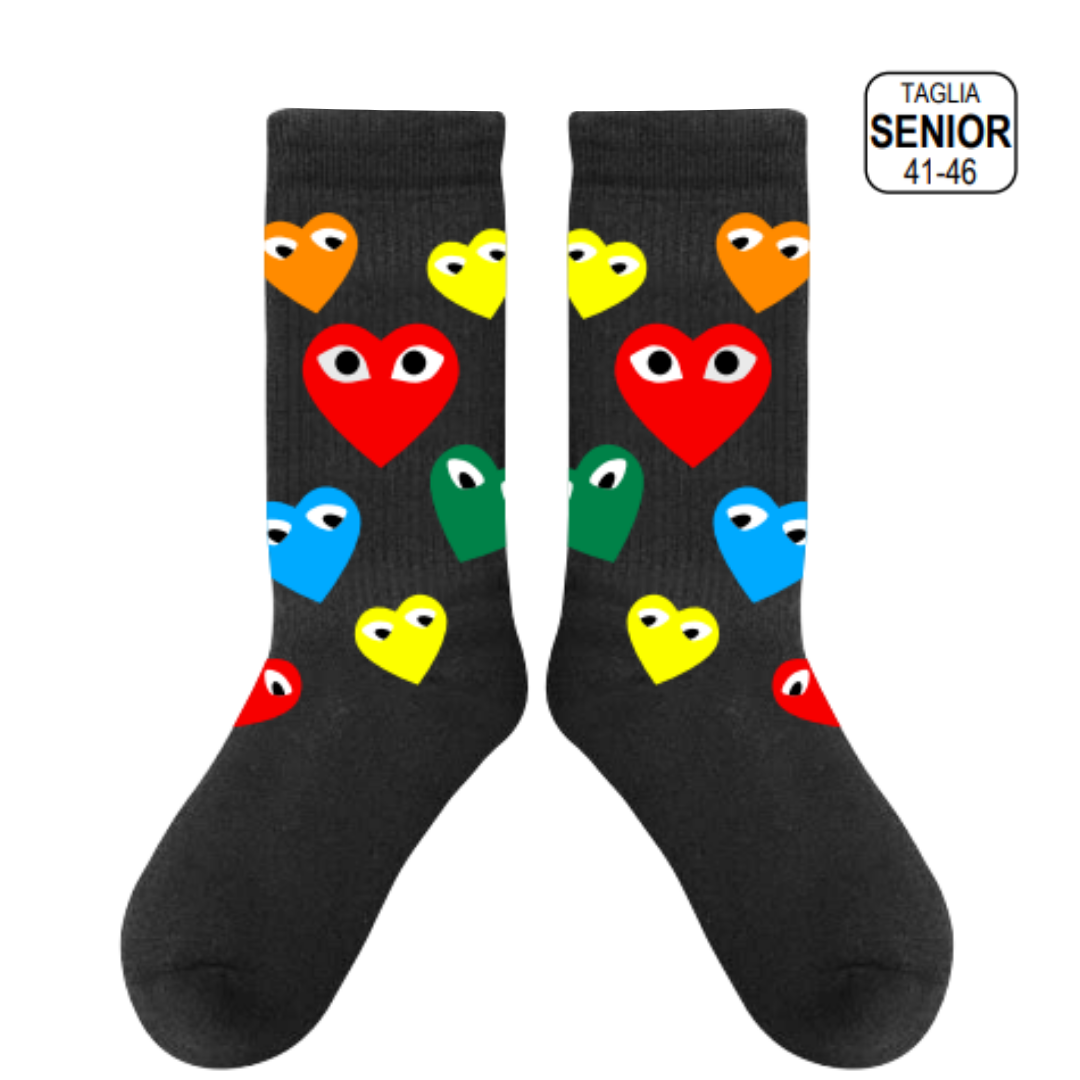 Calzini Fantasia CuoriArt. Ac67