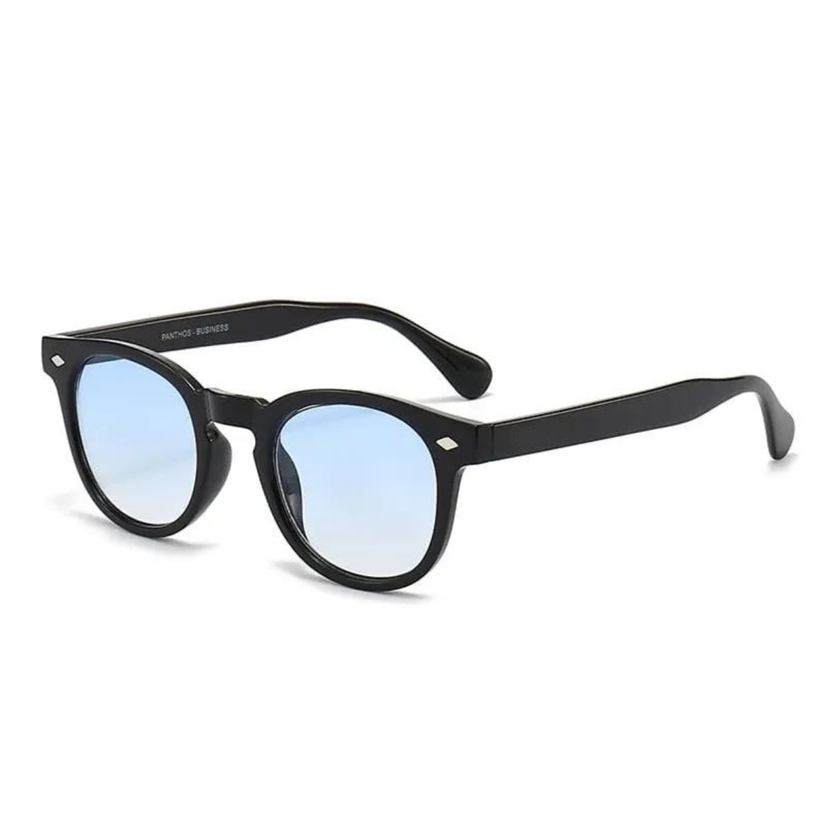 Capri Glasses / Black Blue Smoke 