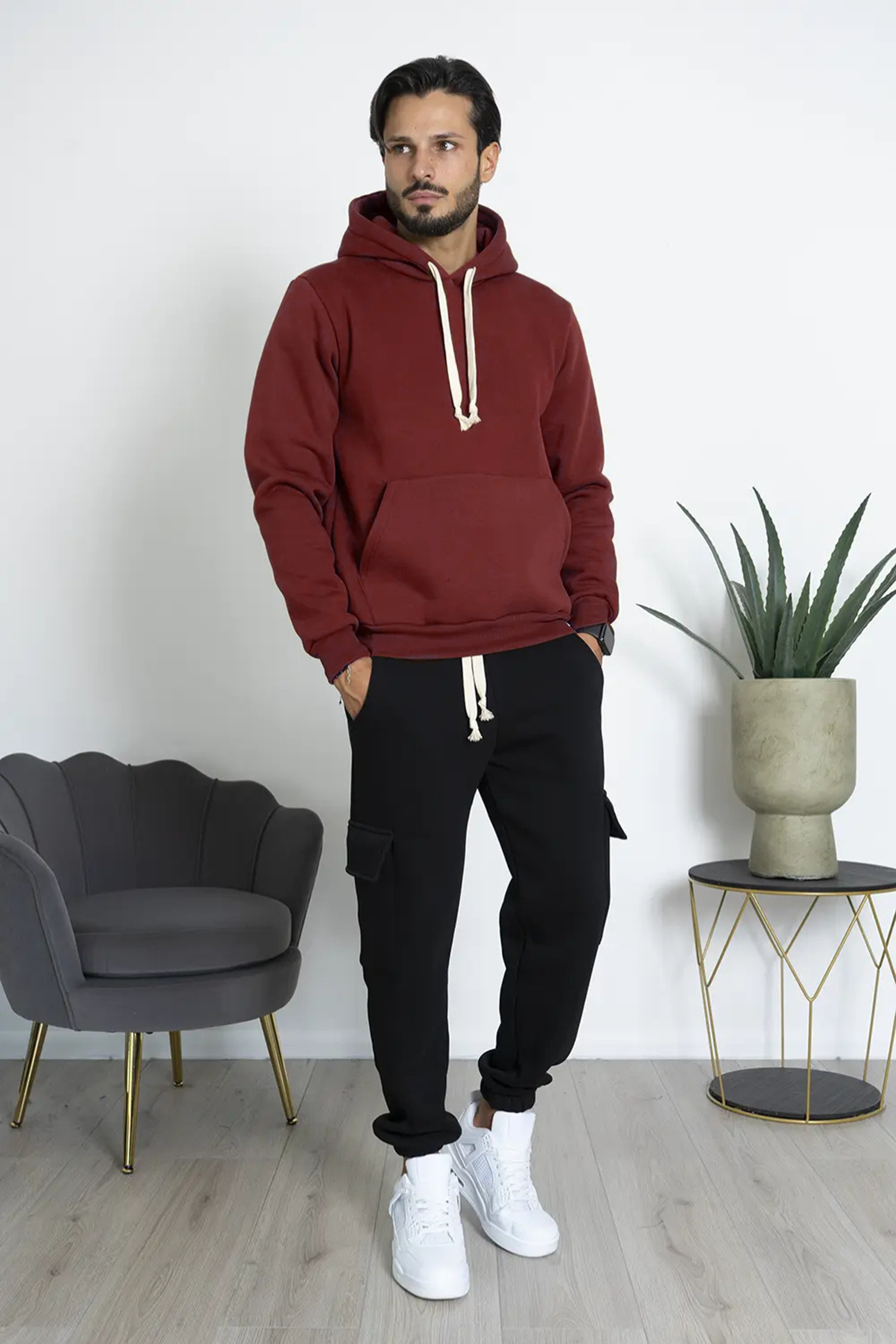 Tuta Cargo Felpata Completa Art. TT102