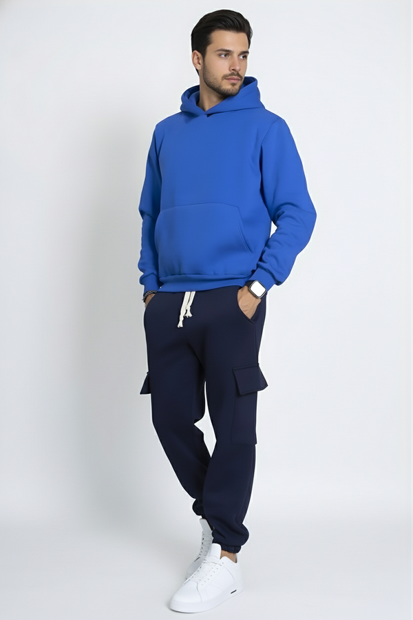 Tuta Cargo Felpata Completa Art. Tt114