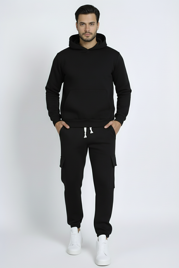 Tuta Cargo Felpata Completa Art. Tt114