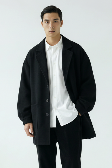 Cappotto Uomo Over Size Art. Cp44