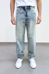 Jeans Baggy "Ice Bleach" Wide Leg Vintage Art. Js564