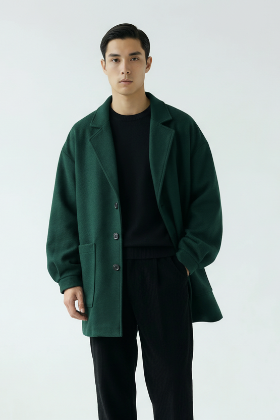 Cappotto Uomo Over Size Art. Cp44