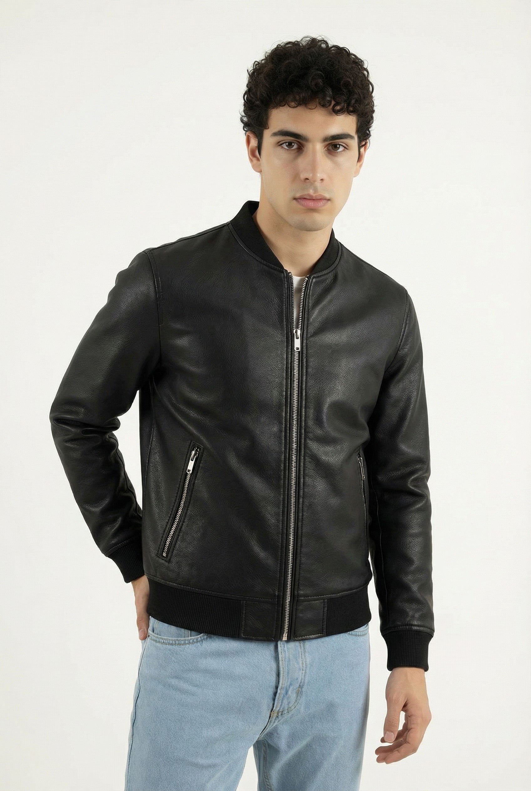 Giubbotto Giacca Coveri Uomo Ecopelle Art. GB199