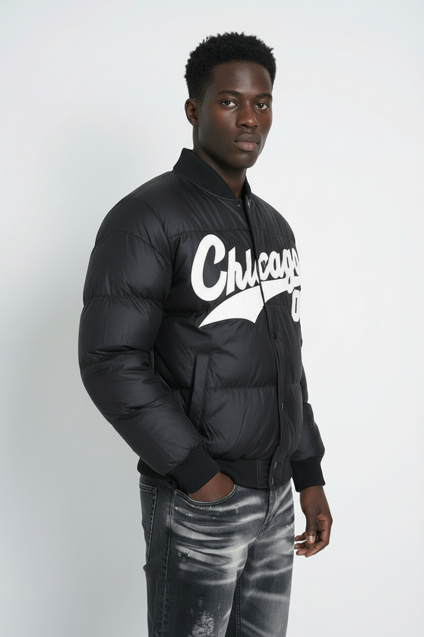 Giubbotto Uomo Bomber Chicago Art. Gb152