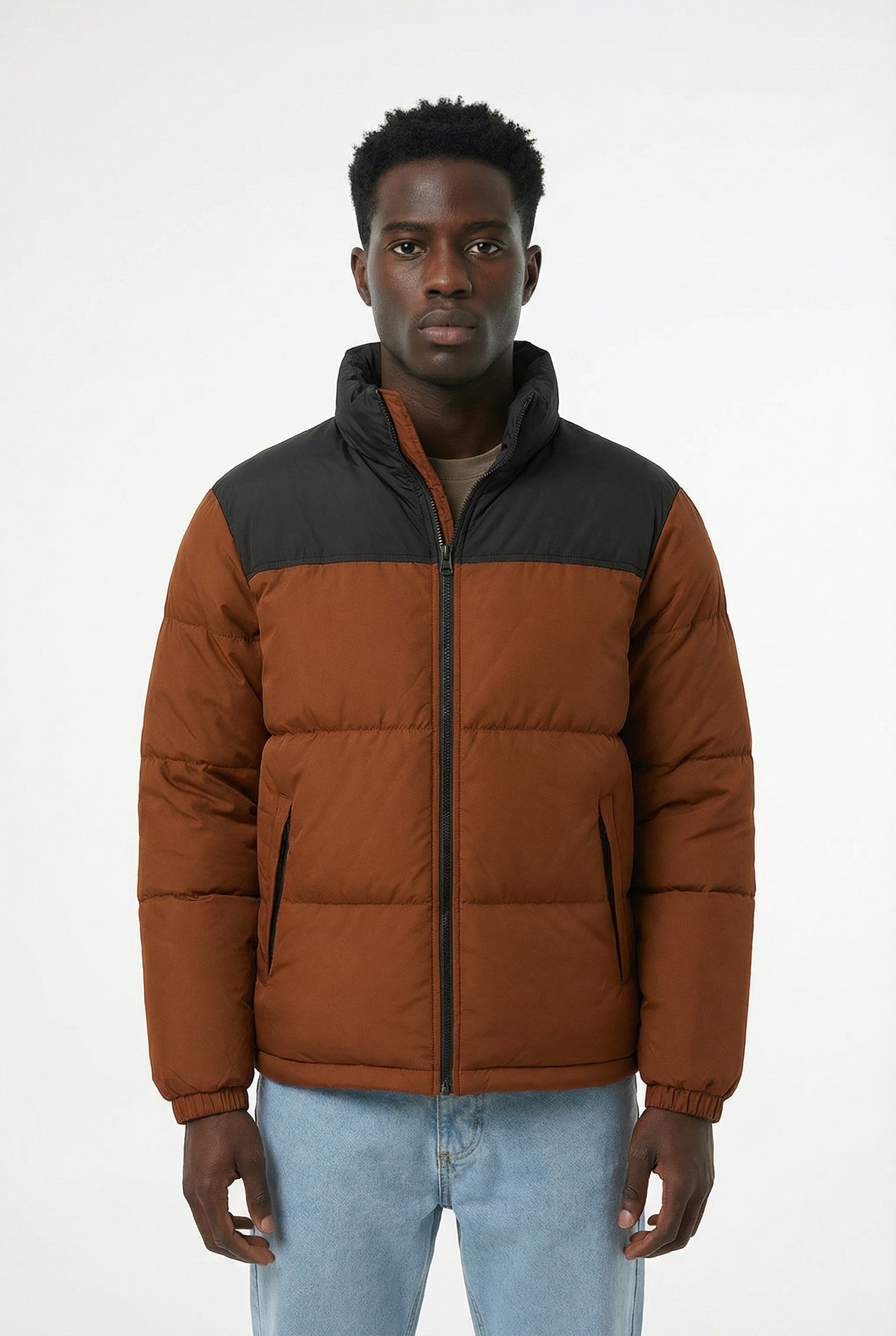 Giubbotto Uomo Bomber Bicolore Art. Gb126