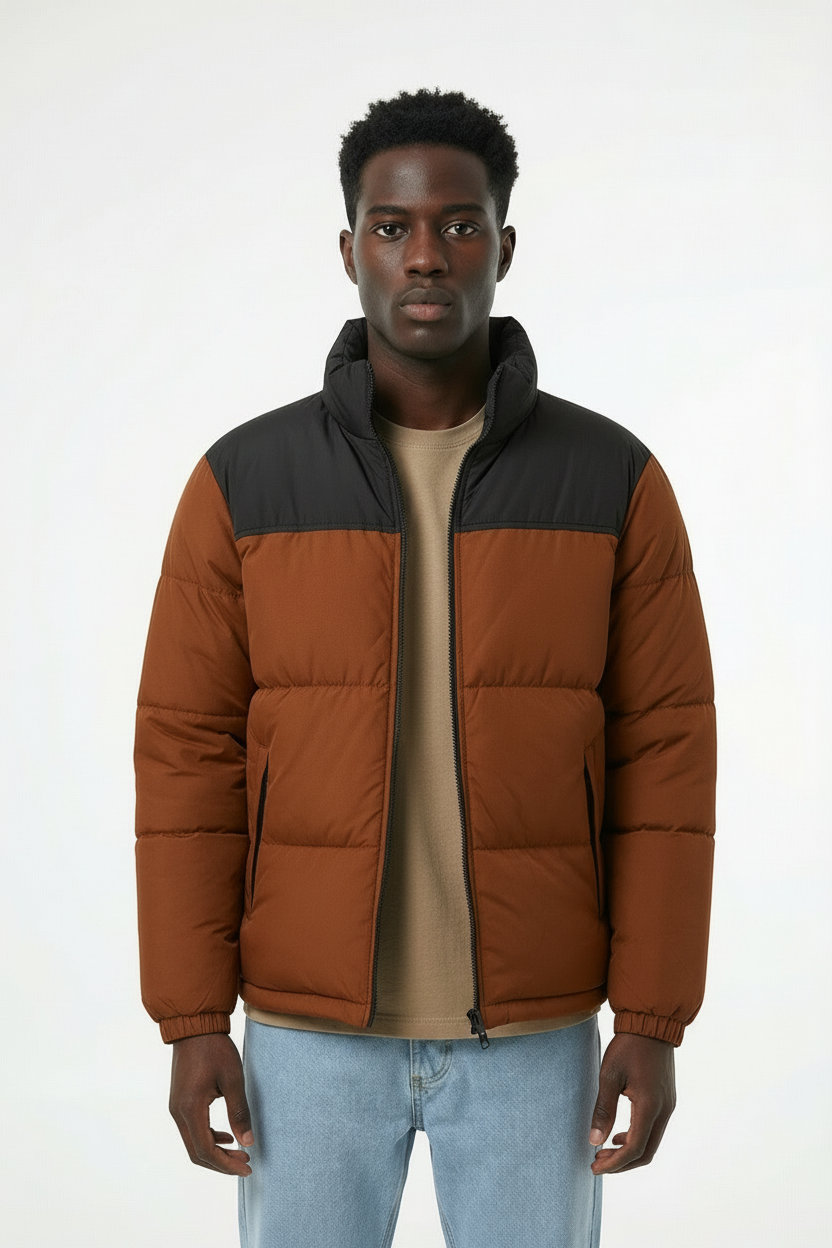 Giubbotto Uomo Bomber Bicolore Art. Gb126