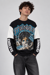 Long Sleeve Junior Struggle con Strass Art. JR-TS06