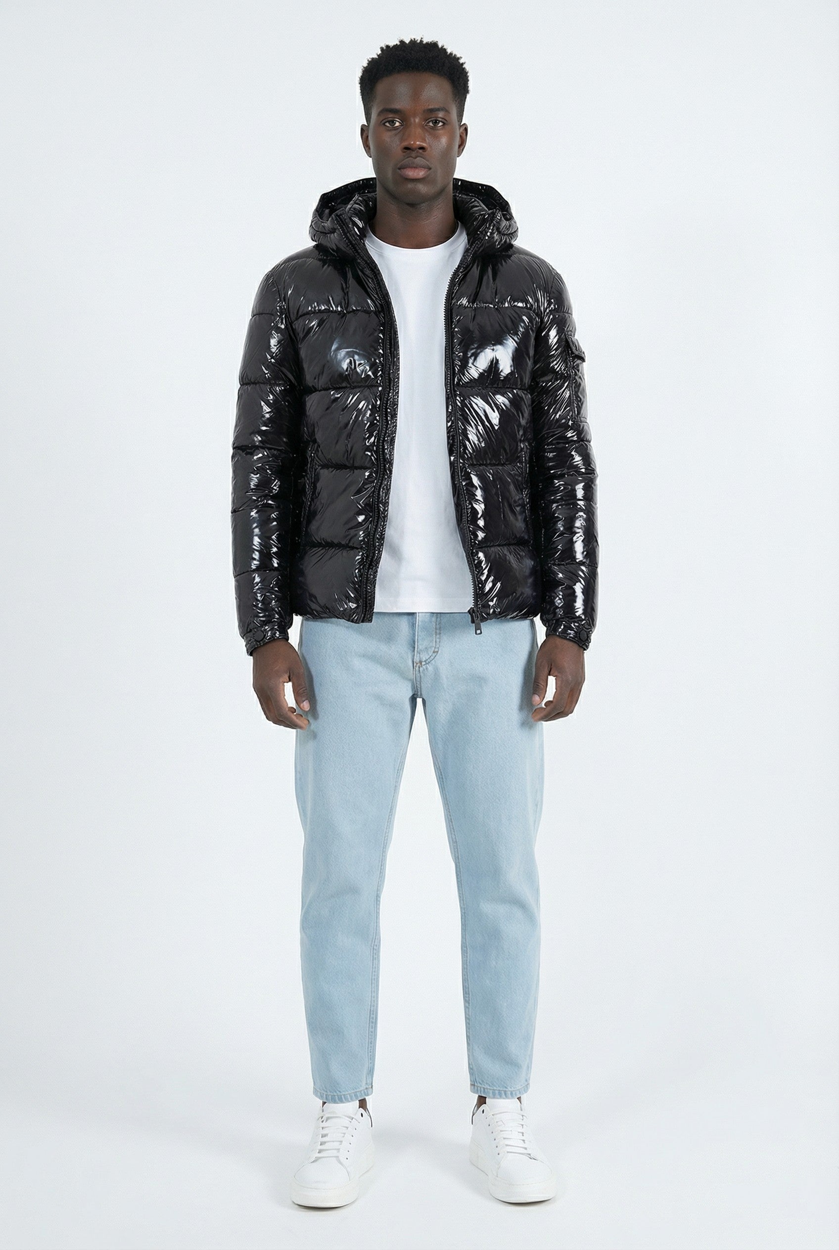 Giubbotto Bomber Lucido Art. Gb183