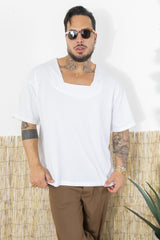 T-Shirt Uomo con Scollo Quadrato Art. Ts265