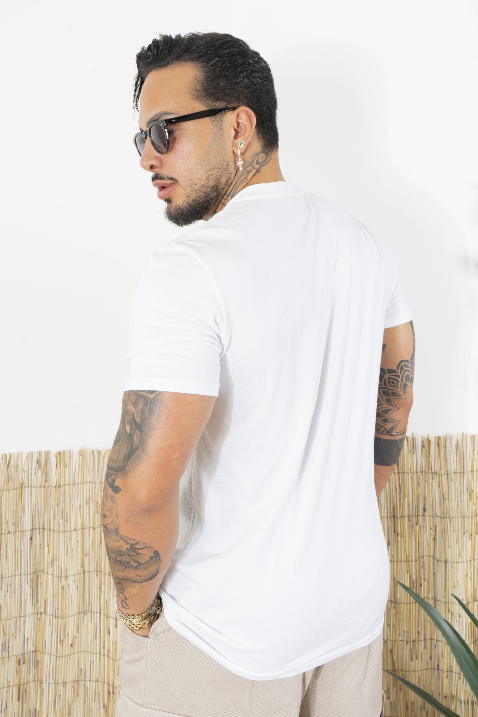 T-Shirt Uomo Cotone Con 3 bottoni Art. Ts141