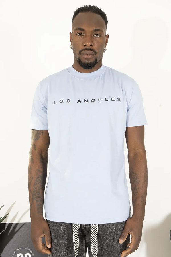 T-shirt Los Angeles Con stampa Gommata Art. Ts253