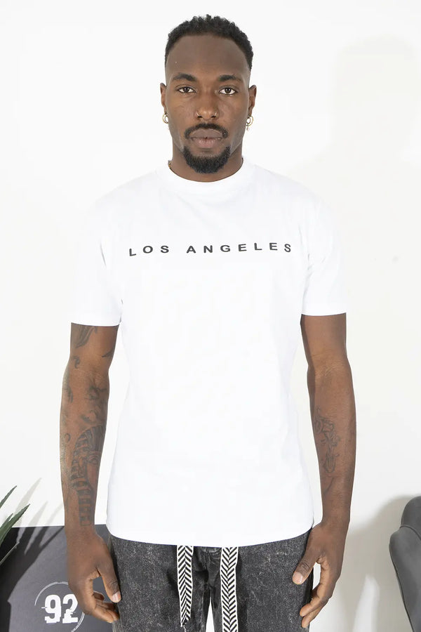 T-shirt Los Angeles Con stampa Gommata Art. Ts253