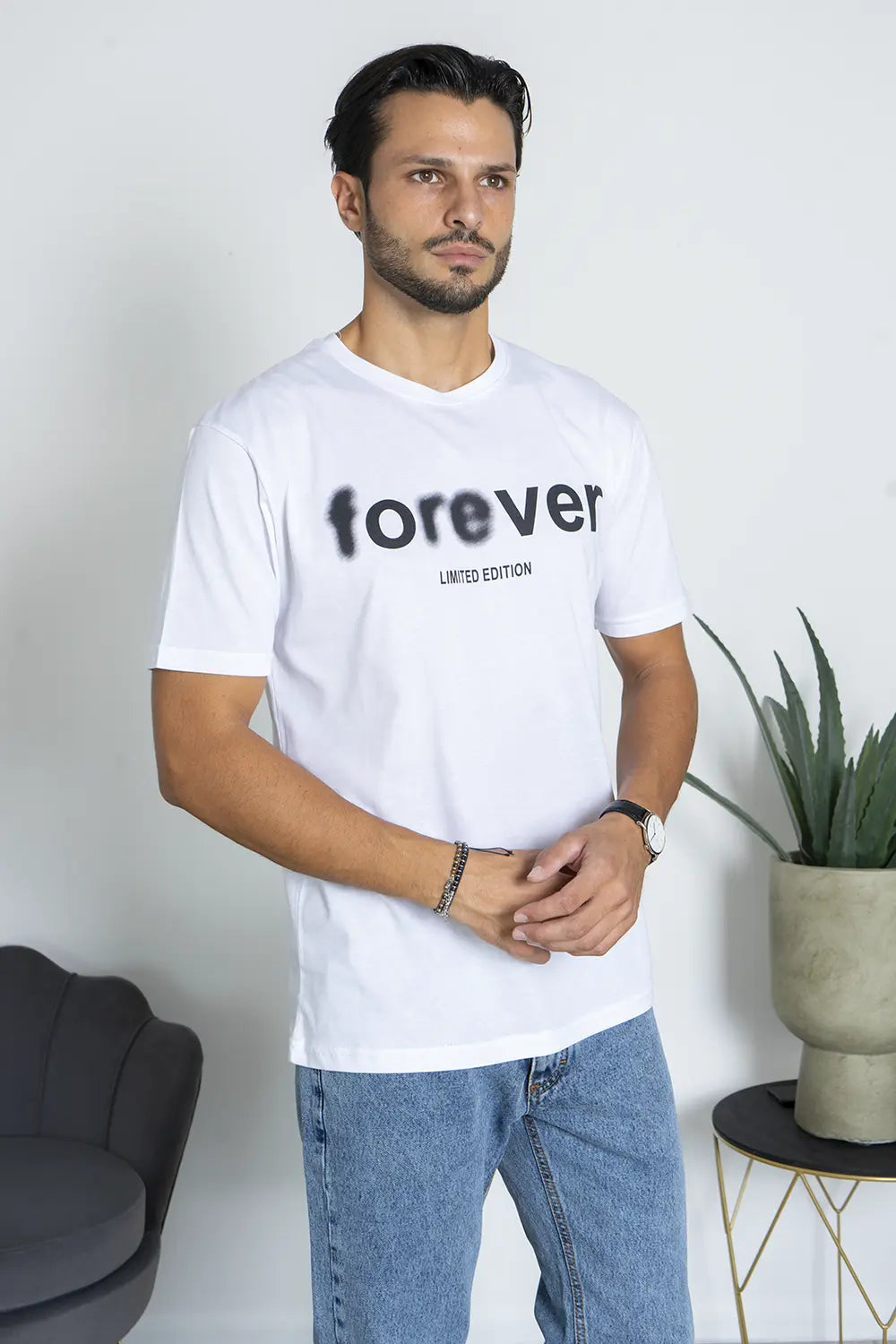 T-shirt Con stampa Forever Art. Ts246